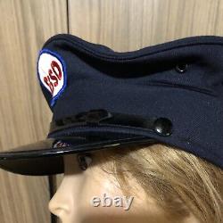 Patch de casquette de chapeau d'uniforme de station-service ESSO vintage de collection