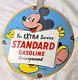 Plaque En Porcelaine Vintage Disney Mickey Mouse Pour Station-service De Pompe à Essence Et D'huile De Service