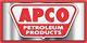 Pompes De Station-service Apco Petroleum Gas - Remake De L'ancien Panneau En Aluminium Avec Options De Taille