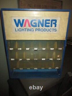 Produits d'éclairage vintage Wagner Service Station Vitrine de présentation de gaz