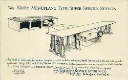 Rare Kirby Monoplan Type Super Avion Service Gas Station Bellingham
