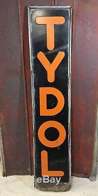 Rare Vintage Tydol Essence Sign Station Service Gaz 70x15