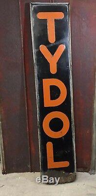Rare Vintage Tydol Essence Sign Station Service Gaz 70x15