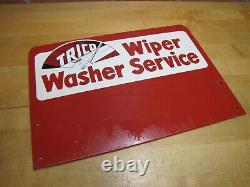 Trico Wiper Washer Service Ancien Panneau De Magasin D'affichage Rack Topper Gas Station Shop