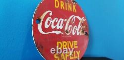 Vieille Coca Cola Bouteilles En Verre De Porcelaine Station De Service De Boissons Gazeuses De Soda