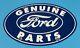 Vintage Ford Automobile Porcelaine Station De Service De Gaz Pompe Ad Metal 12 Signe