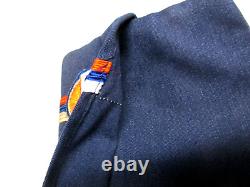 Vintage Gulf Gasoil Service Station Attendant Navy Blue Cap Hat