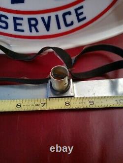 Vintage N. O. S. Aaa Service Gas N Oil Station Truck Lighted Signe Cab Topper