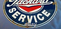 Vintage Packard Essence Porcelaine Station Service Signe Automobile Concessionnaire Annonce
