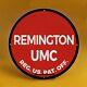 Vintage Remington Umc Reg Us Pat Off Station De Service D'essence De Porcelaine Pump Sign
