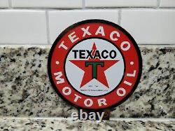 Vintage Texaco Lubester Enseigne Station D'essence À Moteur Pompe De Service Topper Texas Co