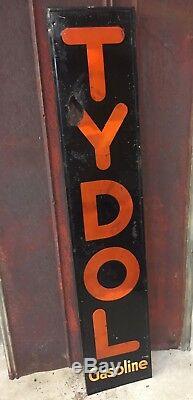 Vintage Tydol Essence Sign Station Service Gaz 70x15