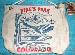 Vtg Original Pikes Peak Colorado Radiator Sac D'eau Souvenir Hot Rat Rod 60s Nos